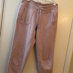 Pink Calvin Klein Sweatpants, size: S
